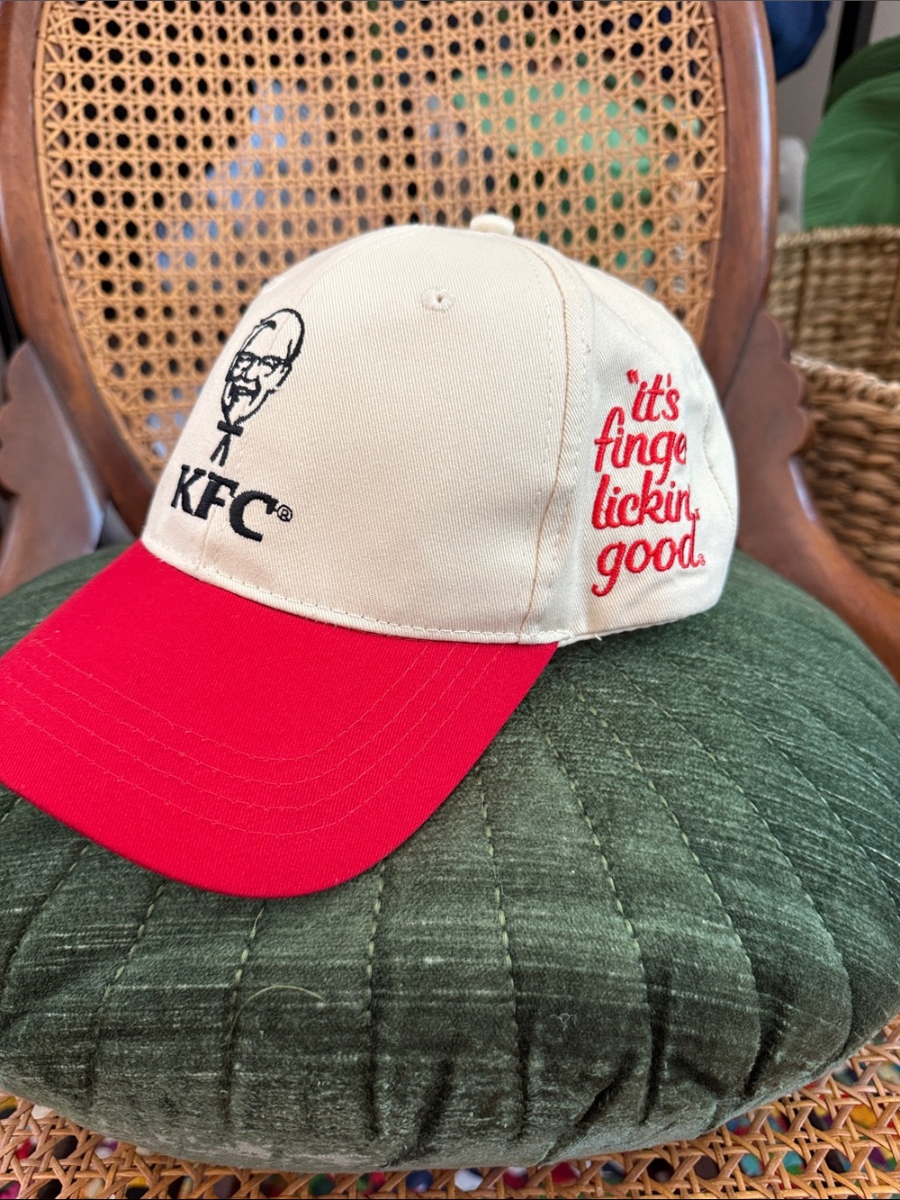 BoxLunch x KFC Colonel Sanders Exclusive Finger Lickin’ Good Adjustable Ball Cap